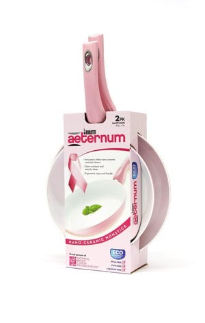 Bialetti Aeternum Pink Saute Pans