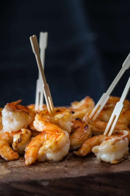 shrimp on skewers