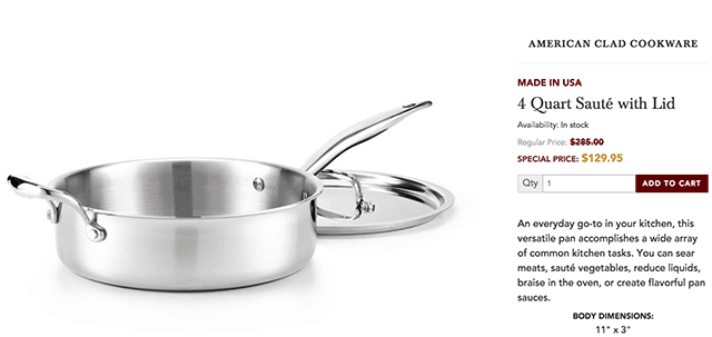 Hammer Stahl 4qt Saute Pan Review sale