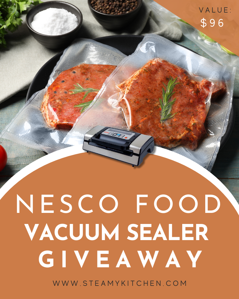 Nesco Deluxe Food VS-12 Vacuum Sealer GiveawayEnds in 2 days.