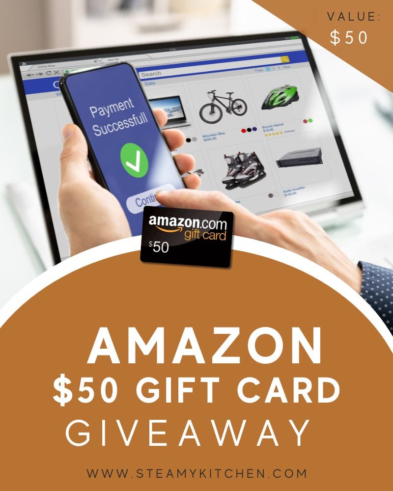 $50 Amazon Gift Card GiveawayEnds in 44 days.