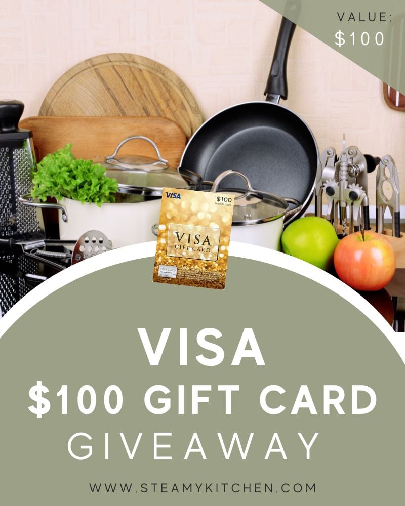 $100 Visa Gift Card GiveawayEnds in 88 days.